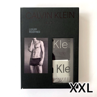 カルバンクライン(Calvin Klein)のCalvin Klein ボクサーパンツ BLACK XXLサイズ 3枚セット(ボクサーパンツ)