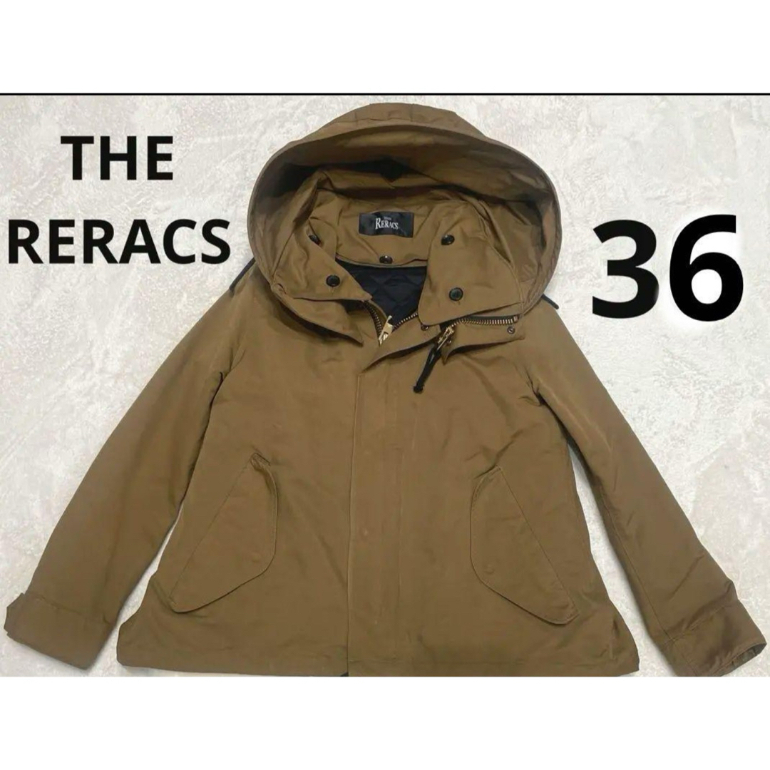 THE RERACS(ザリラクス)のザ リラクスコート ホワイトインナー付き 上品でカジュアル レディースのジャケット/アウター(モッズコート)の商品写真