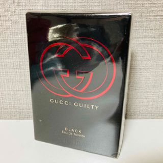 グッチ(Gucci)のグッチ ギルティ ブラック オードトワレ 75ml 【未使用】(香水(女性用))