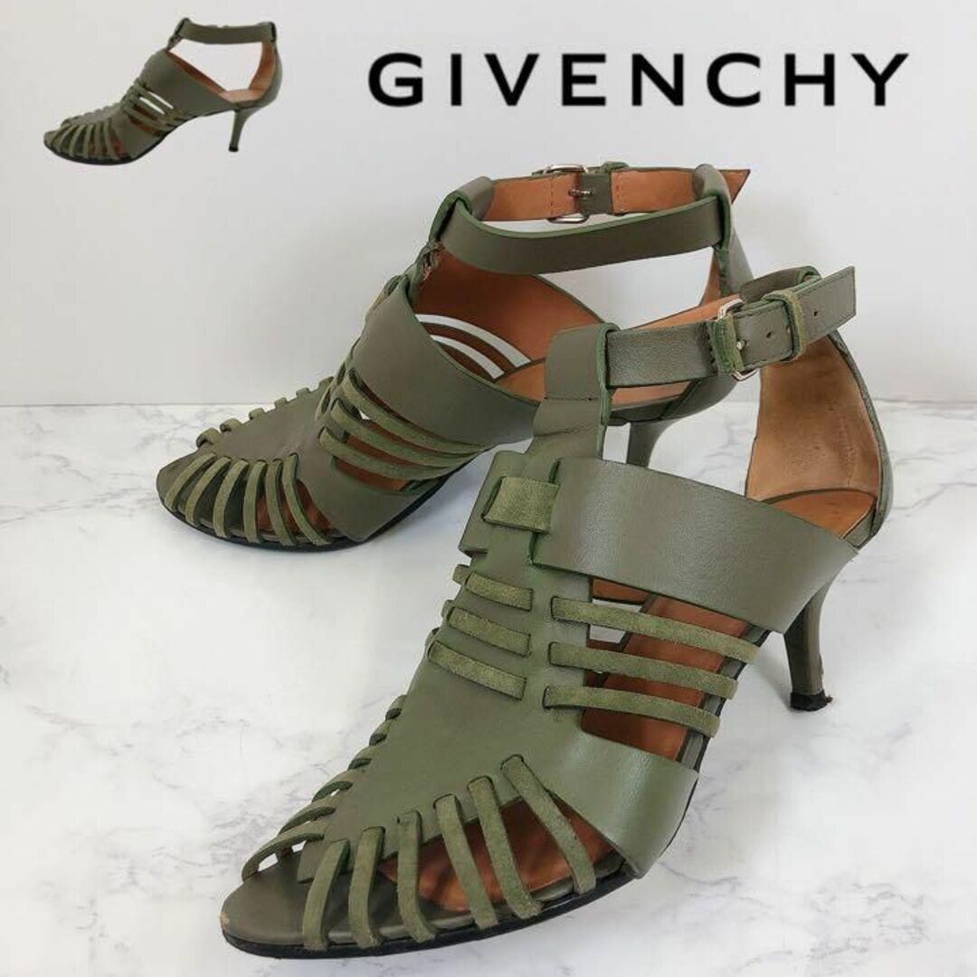 GIVENCHY(ジバンシィ)の現状特価　定価9.1万　ジバンシィ　グラディエーター　サンダル  36　23㎝ レディースの靴/シューズ(サンダル)の商品写真