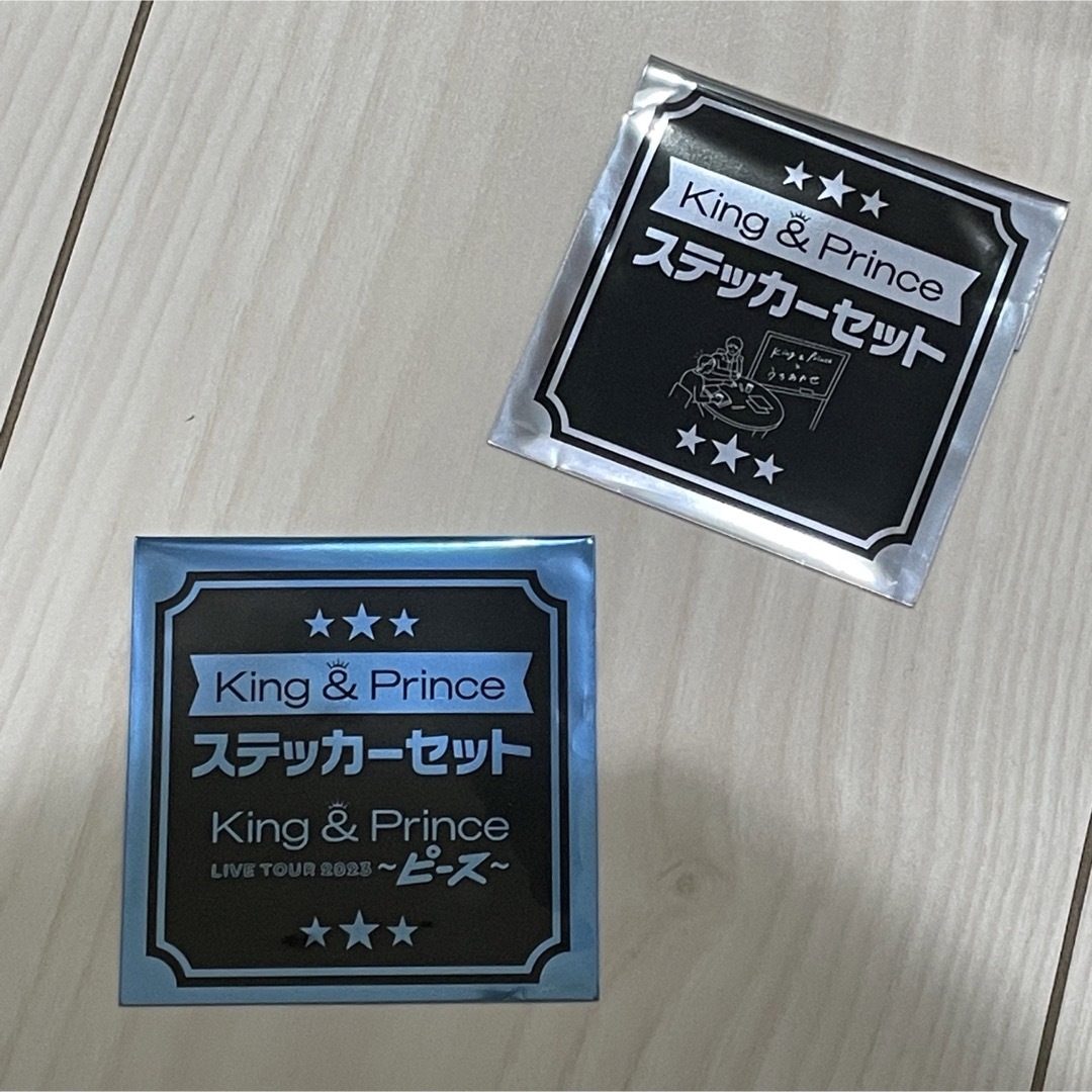 King & Prince(キングアンドプリンス)のKing & Prince ステッカー うちあわせ ピース エンタメ/ホビーのタレントグッズ(アイドルグッズ)の商品写真