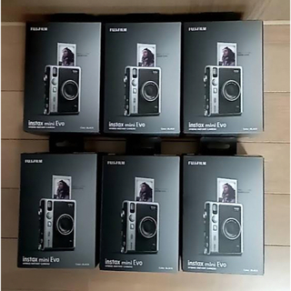 フジフイルム(富士フイルム)の富士フィルム チェキEVO インスタントカメラ6台セット(新品・未開封品)(フィルムカメラ)