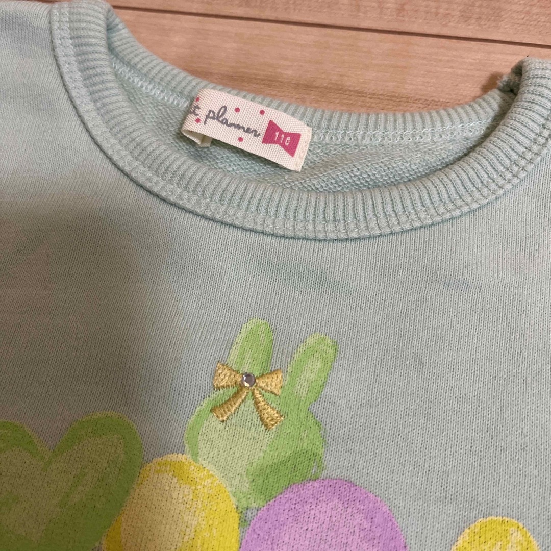 KP(ニットプランナー)のKP トレーナー　110 キッズ/ベビー/マタニティのキッズ服女の子用(90cm~)(Tシャツ/カットソー)の商品写真