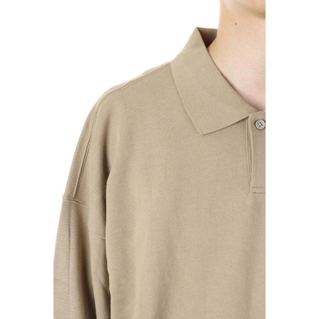 ESSENTIALS LS POLO OAK 192BT212021F サイズL ESSENTIALS LS POLO OAK 192BT212021F サイズL