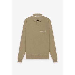 フィアオブゴッド(FEAR OF GOD)のESSENTIALS LS POLO OAK 192BT212021F サイズL(ポロシャツ)