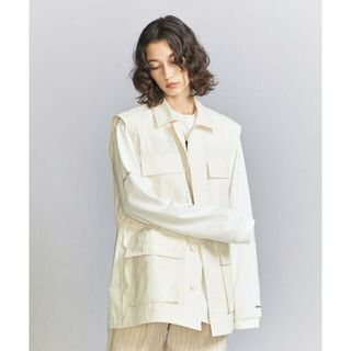 ビューティアンドユースユナイテッドアローズ(BEAUTY&YOUTH UNITED ARROWS)の【OFF WHITE】M-65ミリタリージャケット&ベスト -2WAY/ウォッシャブル-(その他)