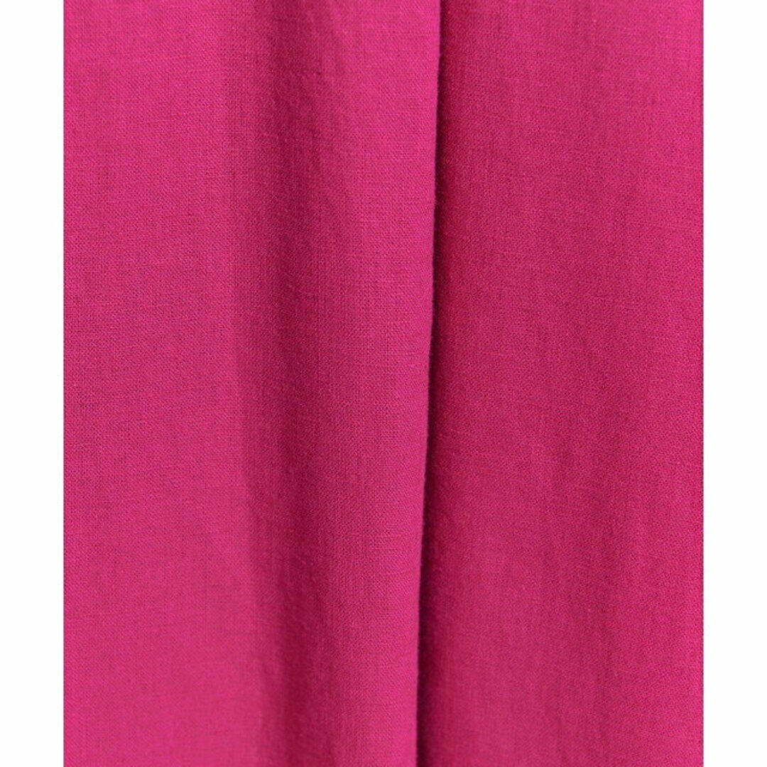 BEAUTY&YOUTH UNITED ARROWS(ビューティアンドユースユナイテッドアローズ)の【PINK】麻レーヨンブレンド フレアマキシスカート -ウォッシャブル- レディースのスカート(ロングスカート)の商品写真