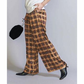 ビューティアンドユースユナイテッドアローズ(BEAUTY&YOUTH UNITED ARROWS)の【DK.BROWN】チェックプリント イージーパンツ -ウォッシャブル-(その他)