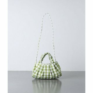 ユナイテッドアローズ(UNITED ARROWS)の【LIME】ギンガムチェック ギャザー バッグ(ショルダーバッグ)