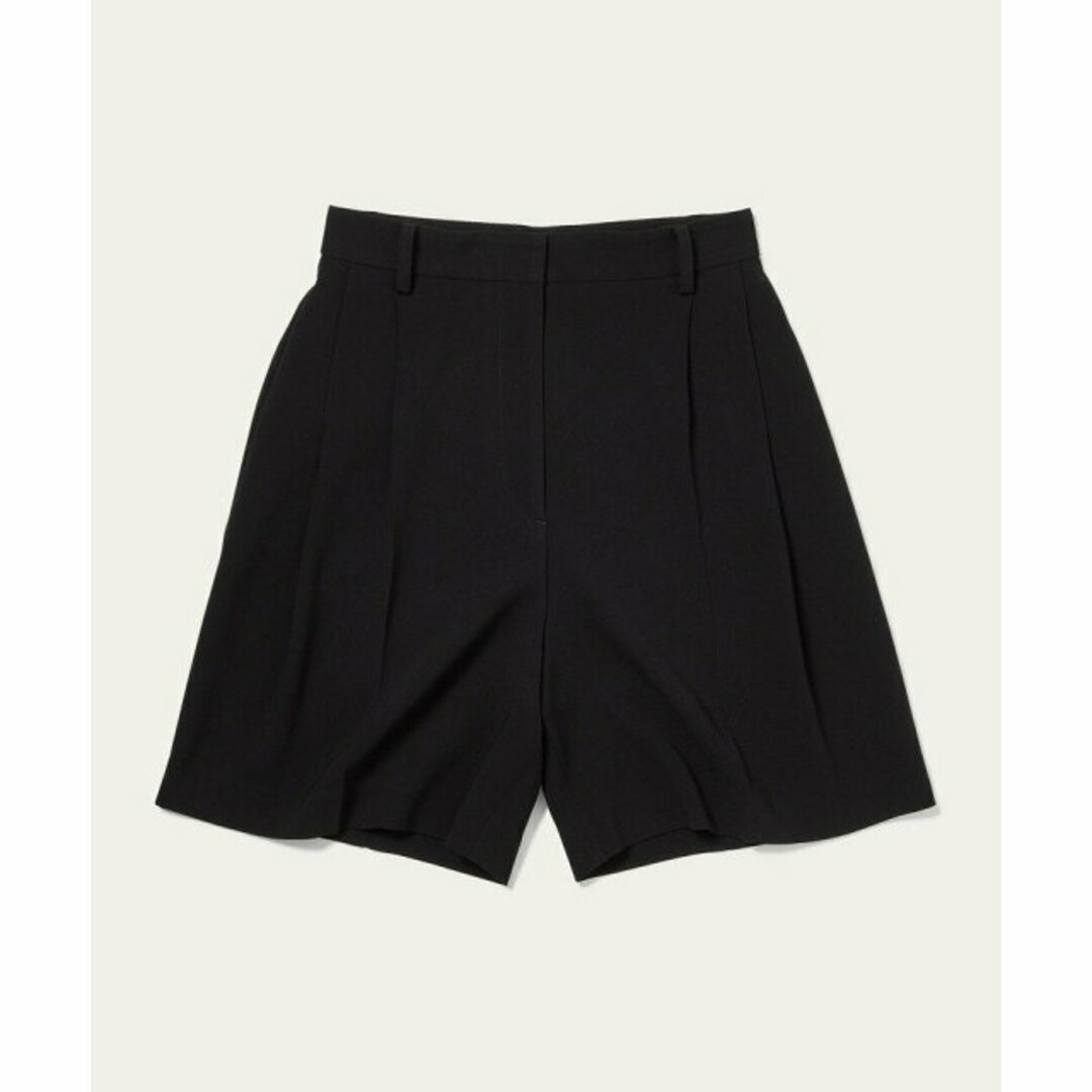 BEAUTY&YOUTH UNITED ARROWS(ビューティアンドユースユナイテッドアローズ)の【BLACK】<H>DOUBLE CLOTH SHORT PANTS 23SS/パンツ レディースのパンツ(その他)の商品写真