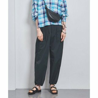 ユナイテッドアローズ(UNITED ARROWS)の【NAVY】ポリエステルツイル ドローストヘム パンツ(その他)