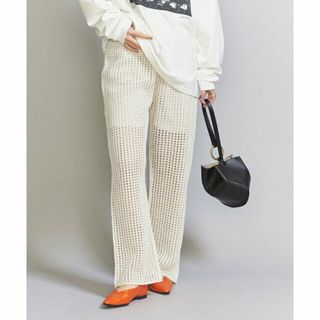 ビューティアンドユースユナイテッドアローズ(BEAUTY&YOUTH UNITED ARROWS)の【OFF WHITE】コットンシルク メッシュニットパンツ(その他)