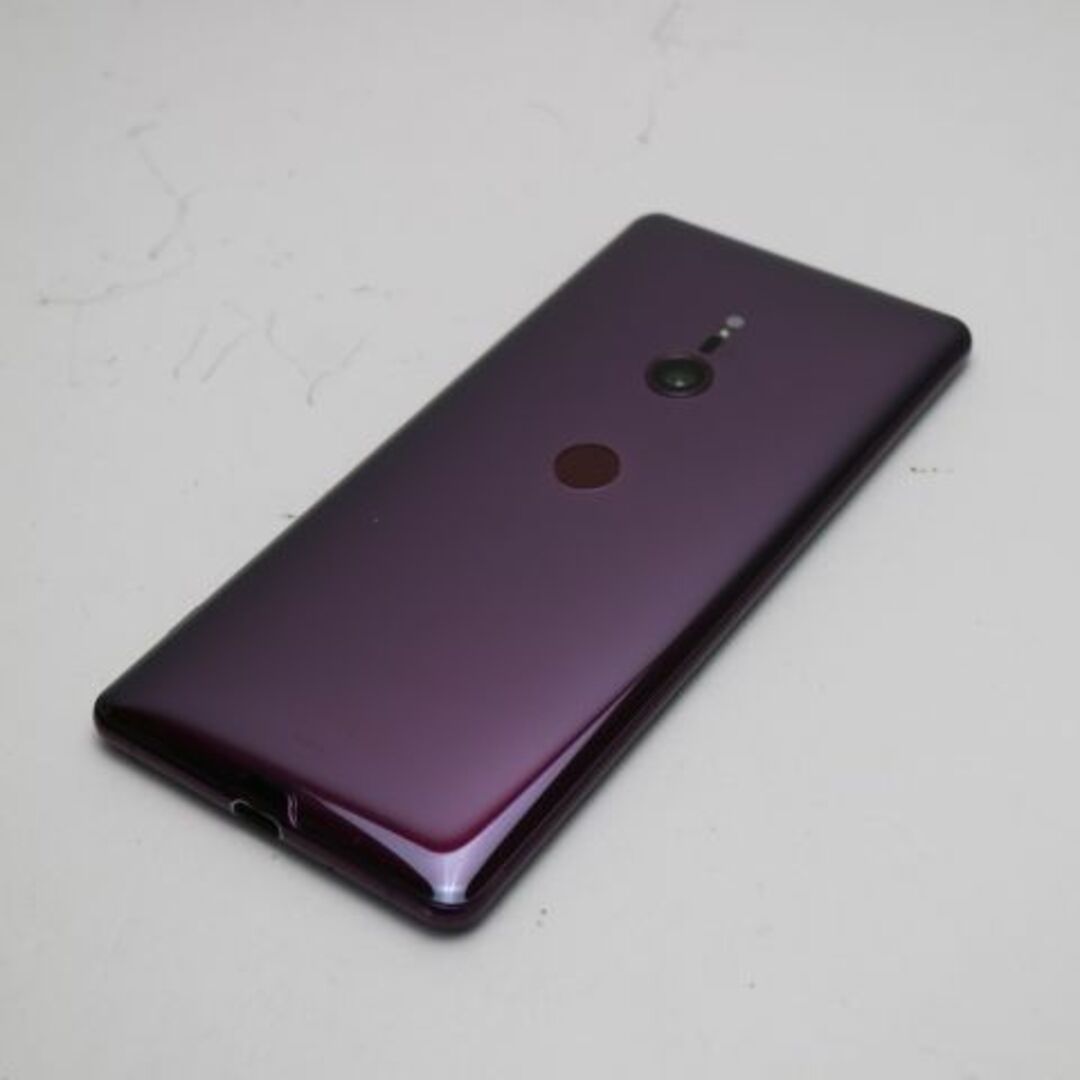 SONY - 超美品 SOV39 Xperia XZ3 ボルドーレッド SIMロック解除済みの