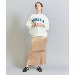 ビューティアンドユースユナイテッドアローズ(BEAUTY&YOUTH UNITED ARROWS)の【BEIGE】サテンプリーツマーメイドスカート -ウォッシャブル-(ロングスカート)