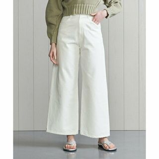 ビューティアンドユースユナイテッドアローズ(BEAUTY&YOUTH UNITED ARROWS)の【WHITE】<H>WHITE DENIM WIDE PANTS/パンツ(その他)