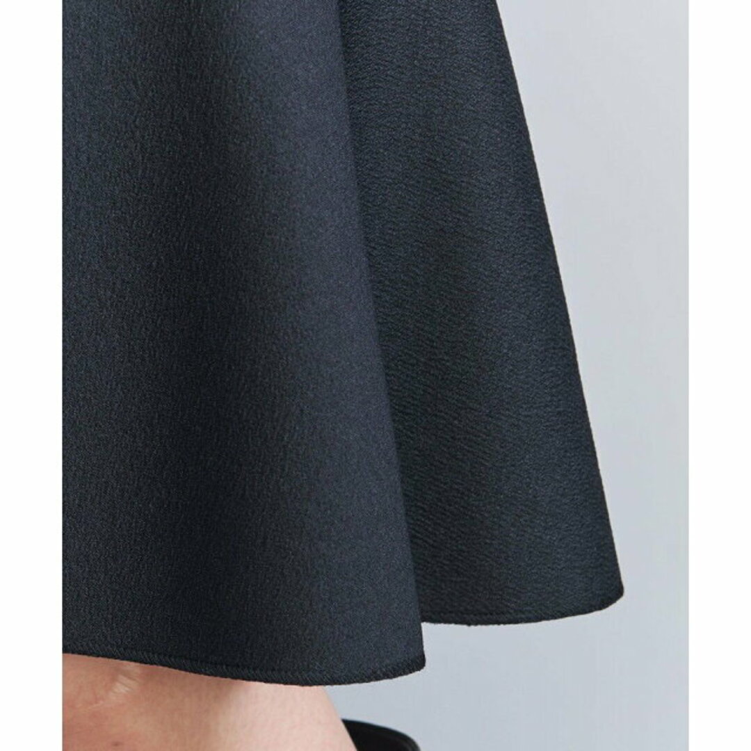 BEAUTY&YOUTH UNITED ARROWS(ビューティアンドユースユナイテッドアローズ)の【NAVY】ダンボールニット フレア スカート -ウォッシャブル- レディースのスカート(ロングスカート)の商品写真