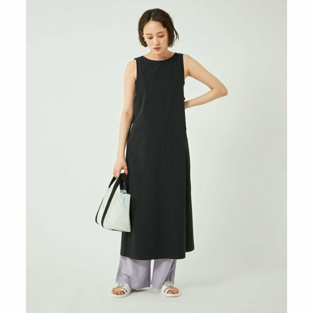 UNITED ARROWS green label relaxing(ユナイテッドアローズグリーンレーベルリラクシング)の【BLACK】【FREE】<LAND&WATER>2WAY ジレ ワンピース -UVカット・マシンウォッシャブル- レディースのワンピース(ロングワンピース/マキシワンピース)の商品写真