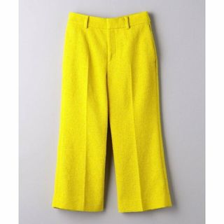 ユナイテッドアローズ(UNITED ARROWS)の【YELLOW】カラーツイード フレア クロップドパンツ(その他)