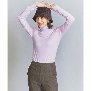 ビューティアンドユースユナイテッドアローズ(BEAUTY&YOUTH UNITED ARROWS)の【PINK】ベアフライス タートルネック カットソー(カットソー(長袖/七分))