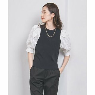 ユナイテッドアローズ(UNITED ARROWS)の【その他7】ジャカード コンビ パフスリーブ ニット(ニット/セーター)