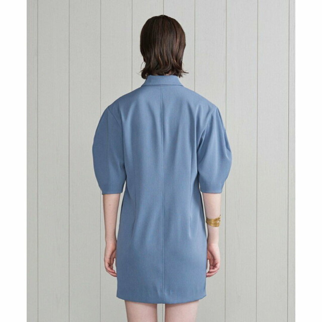 BEAUTY&YOUTH UNITED ARROWS(ビューティアンドユースユナイテッドアローズ)の【LT.BLUE】【M】<H>POLYESTER TWILL MINI DRESS/ワンピース レディースのワンピース(ロングワンピース/マキシワンピース)の商品写真