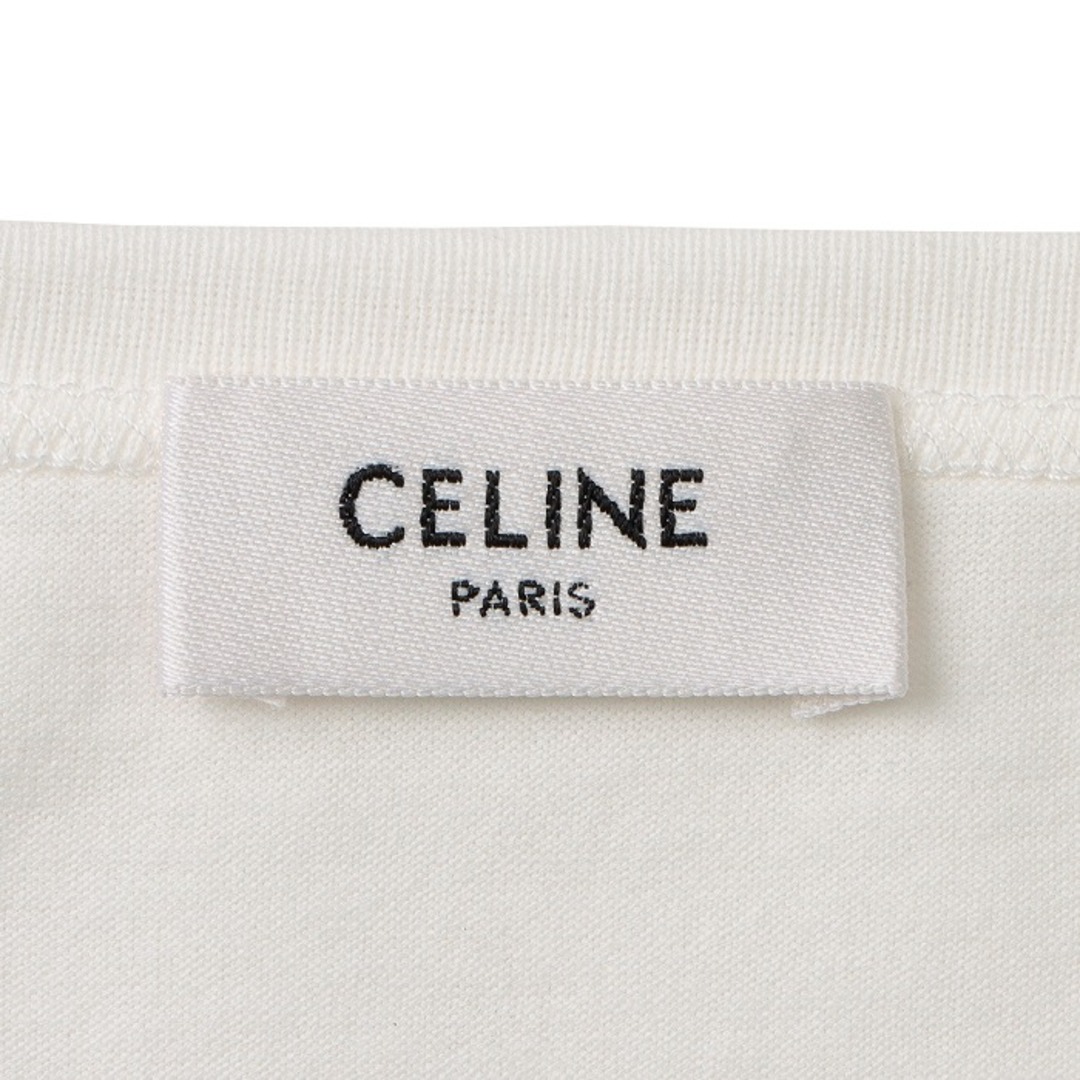 celine(セリーヌ)のセリーヌ CELINE Tシャツ アンカー レディース ロゴ クルーネック ショートスリーブ 2023年秋冬新作 2X80D 671Q 01MA レディースのトップス(Tシャツ(半袖/袖なし))の商品写真