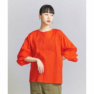 ビューティアンドユースユナイテッドアローズ(BEAUTY&YOUTH UNITED ARROWS)の【ORANGE】コットンローン バックオープン チュニック -ウォッシャブル-(ミニワンピース)