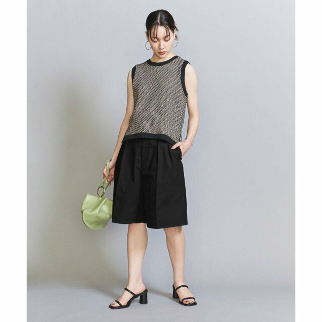 BEAUTY&YOUTH UNITED ARROWS(ビューティアンドユースユナイテッドアローズ)の【BLACK】【S】コットンポリエステル グルカ ショートパンツ -ウォッシャブル- レディースのパンツ(その他)の商品写真