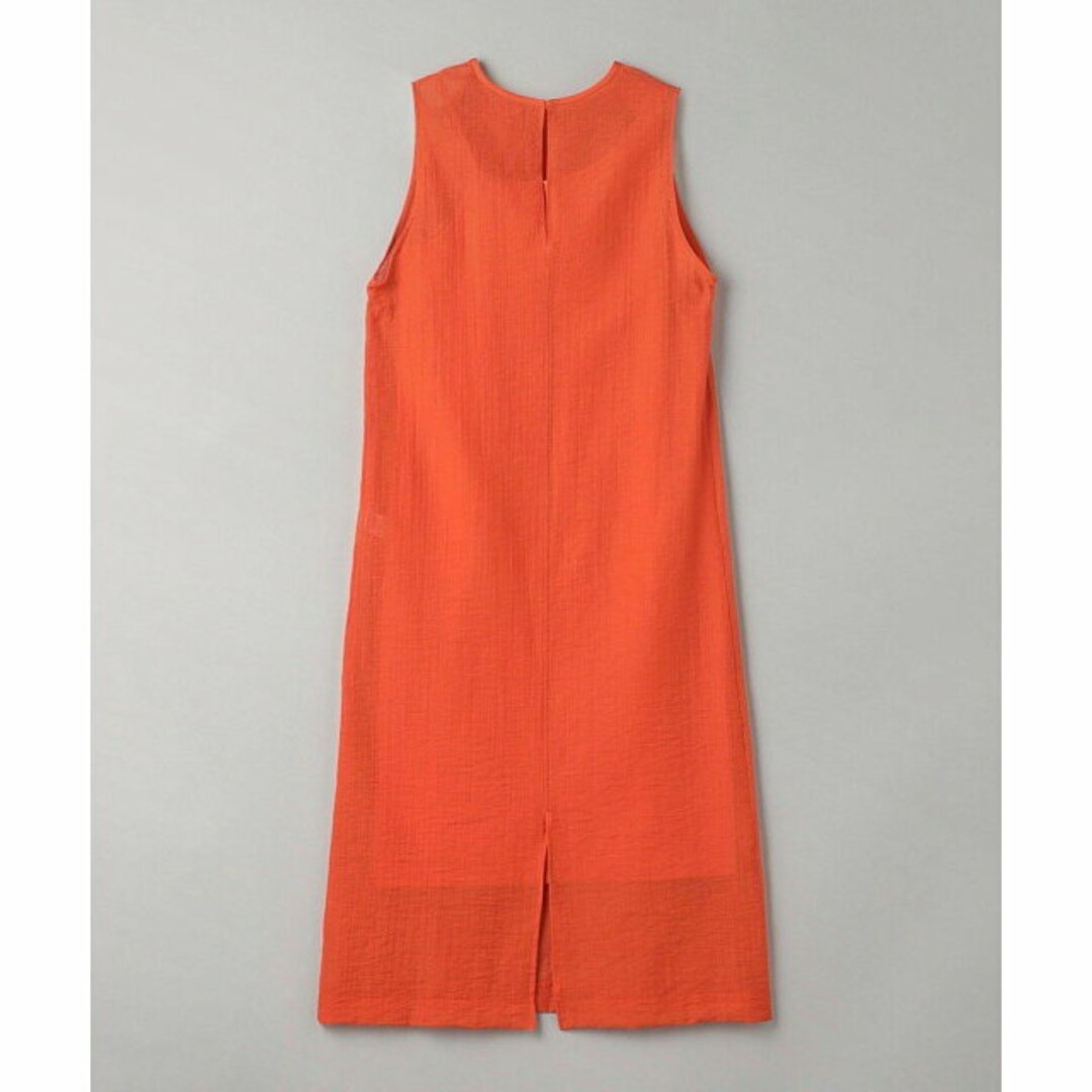 BEAUTY&YOUTH UNITED ARROWS(ビューティアンドユースユナイテッドアローズ)の【ORANGE】楊柳シアーノースリーブワンピース -ウォッシャブル- レディースのワンピース(ロングワンピース/マキシワンピース)の商品写真