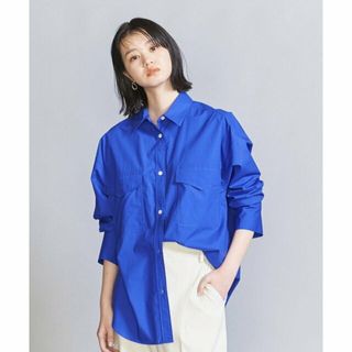 ビューティアンドユースユナイテッドアローズ(BEAUTY&YOUTH UNITED ARROWS)の【COBALT】コットン フラップポケット シャツ -ウォッシャブル-(シャツ/ブラウス(長袖/七分))