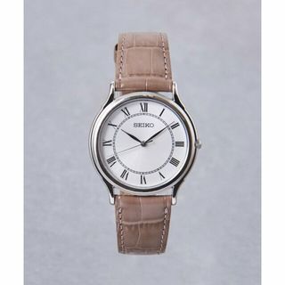 ユナイテッドアローズ(UNITED ARROWS)の【MD.GRAY】【別注】<SEIKO>ラウンド レザー 時計(掛時計/柱時計)