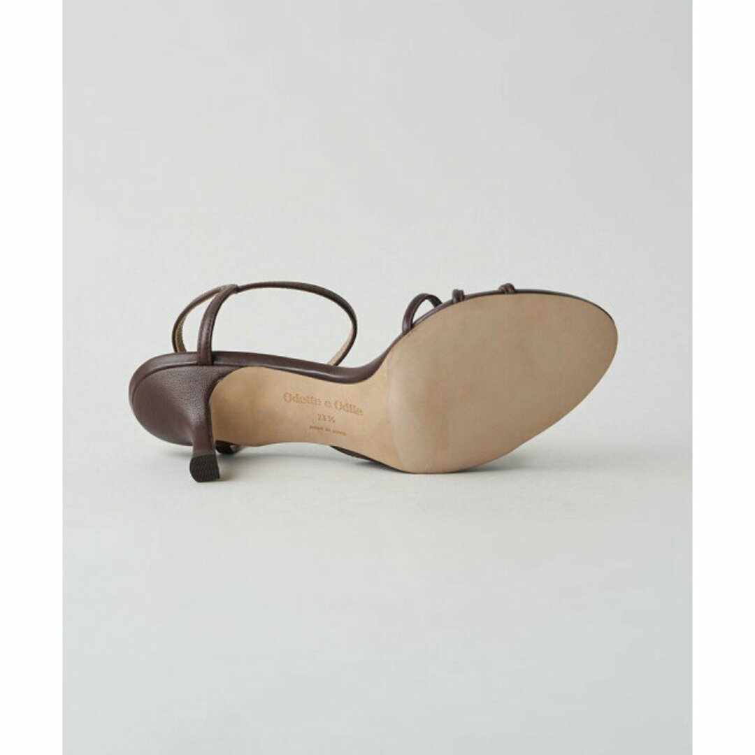 Odette e Odile(オデットエオディール)の【DK.BROWN】ラディアルライン サンダル60 レディースの靴/シューズ(サンダル)の商品写真