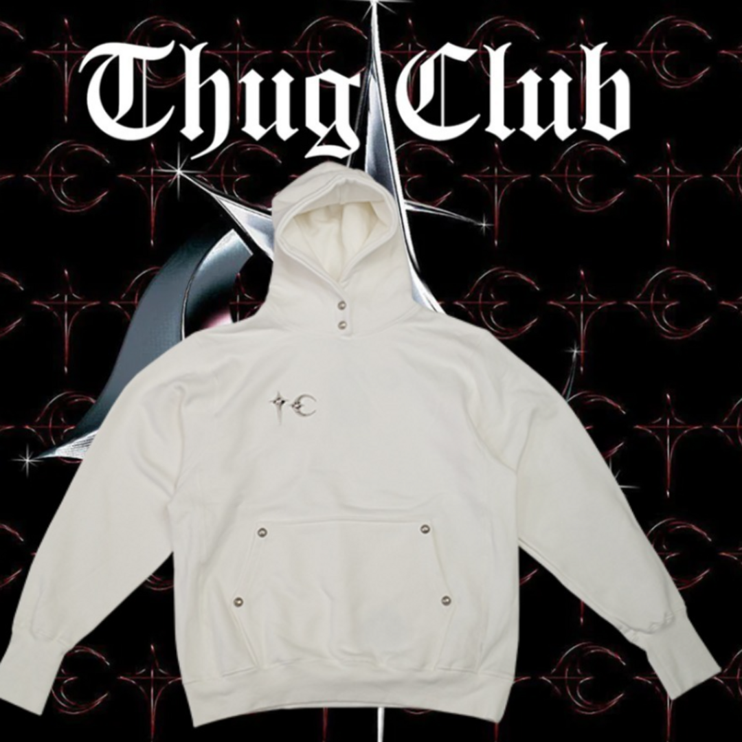 THUG CLUB 韓国限定 Armor Hoodie White 2の通販 by imoimo(˙˘˙❀)'s