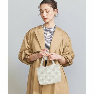 ビューティアンドユースユナイテッドアローズ(BEAUTY&YOUTH UNITED ARROWS)の【WHITE】カットクリスタル ミニ トートバッグ(トートバッグ)