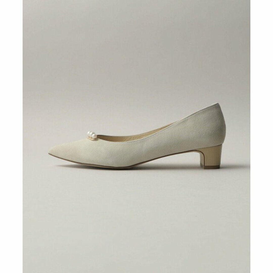 Odette e Odile(オデットエオディール)の【BEIGE】パールライク パンプス35↓↑ レディースの靴/シューズ(ハイヒール/パンプス)の商品写真