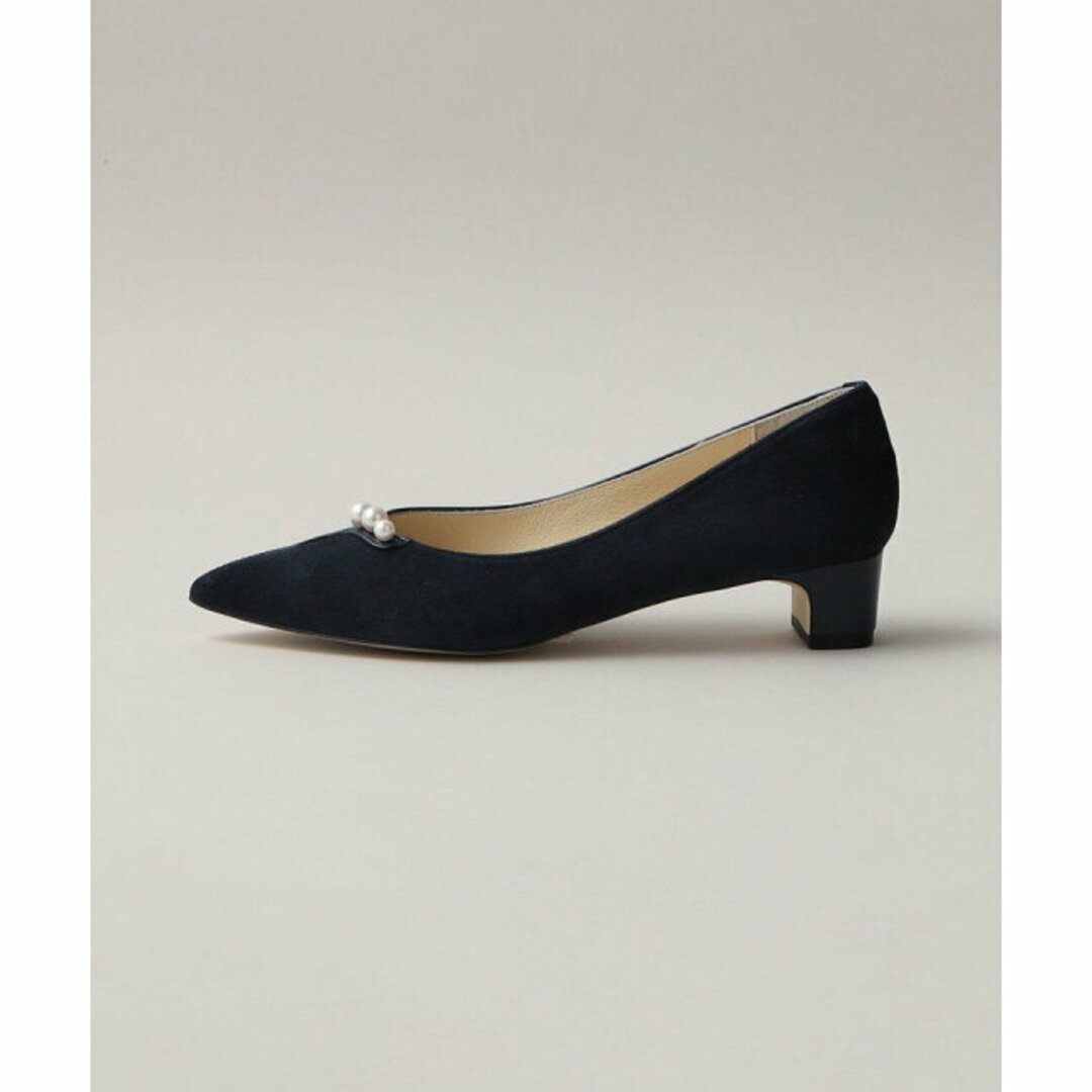 Odette e Odile(オデットエオディール)の【NAVY】【21.5cm】パールライク パンプス35↓↑ レディースの靴/シューズ(ハイヒール/パンプス)の商品写真