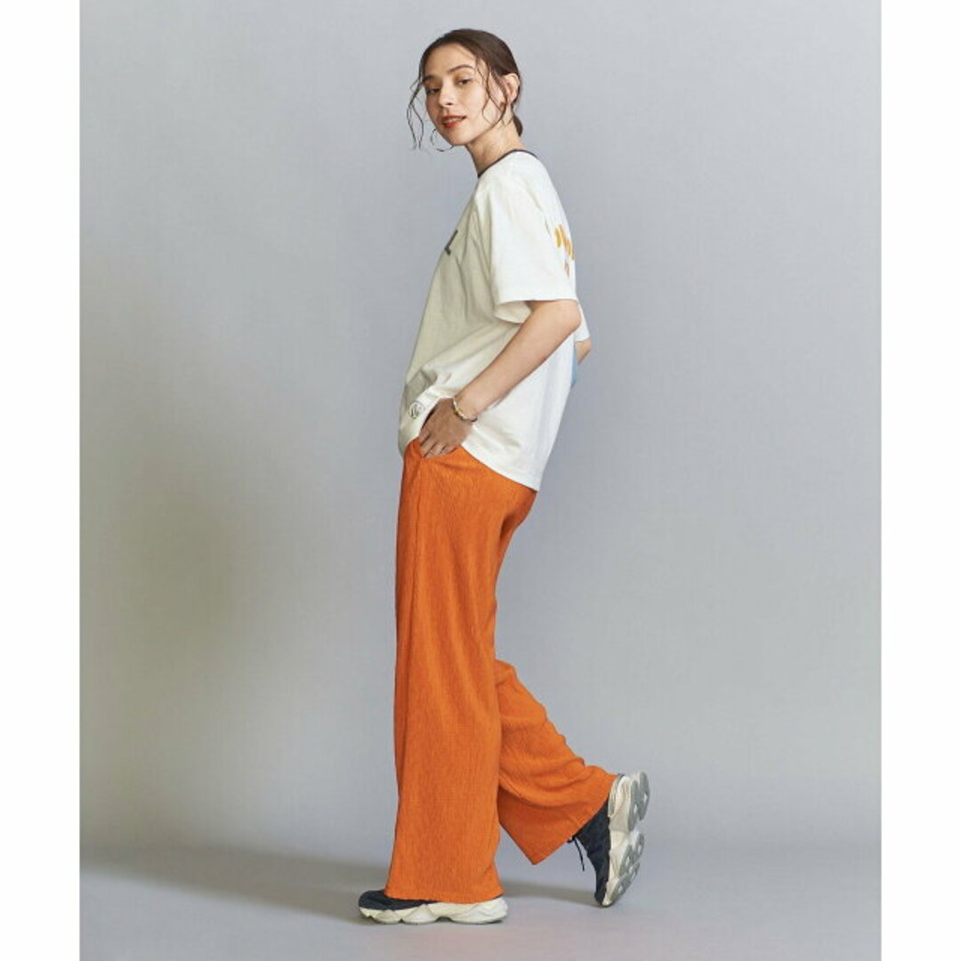 BEAUTY&YOUTH UNITED ARROWS(ビューティアンドユースユナイテッドアローズ)の【ORANGE】【S】ポリエステル クレープ イージー パンツ -ウォッシャブル- レディースのパンツ(その他)の商品写真