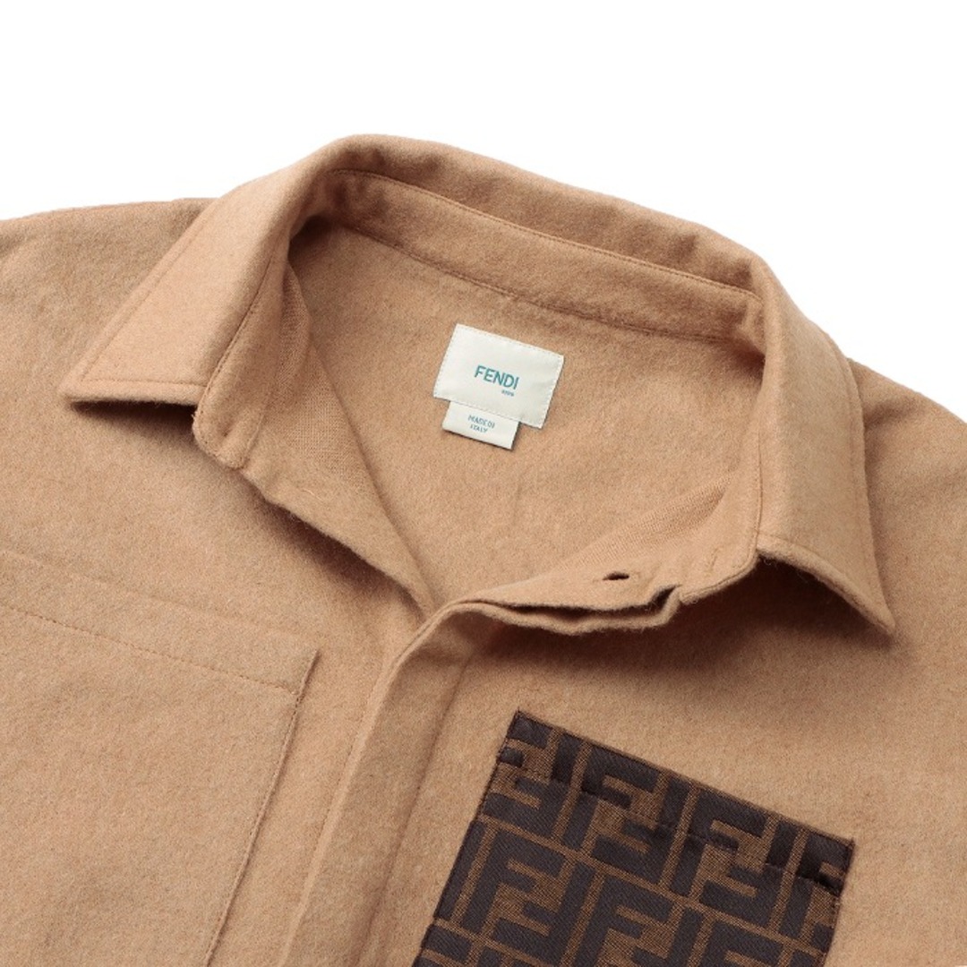 フェンディ FENDI 【大人もOK】キッズ シャツジャケット 12+(14Y フェンディ FENDI 【大人もOK】キッズ シャツジャケット 12+(14Y