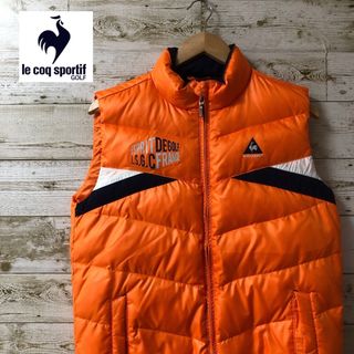 ルコックスポルティフ(le coq sportif)の【美品】le coq sportif ルコック ゴルフウェア 中綿 ベスト(ウエア)