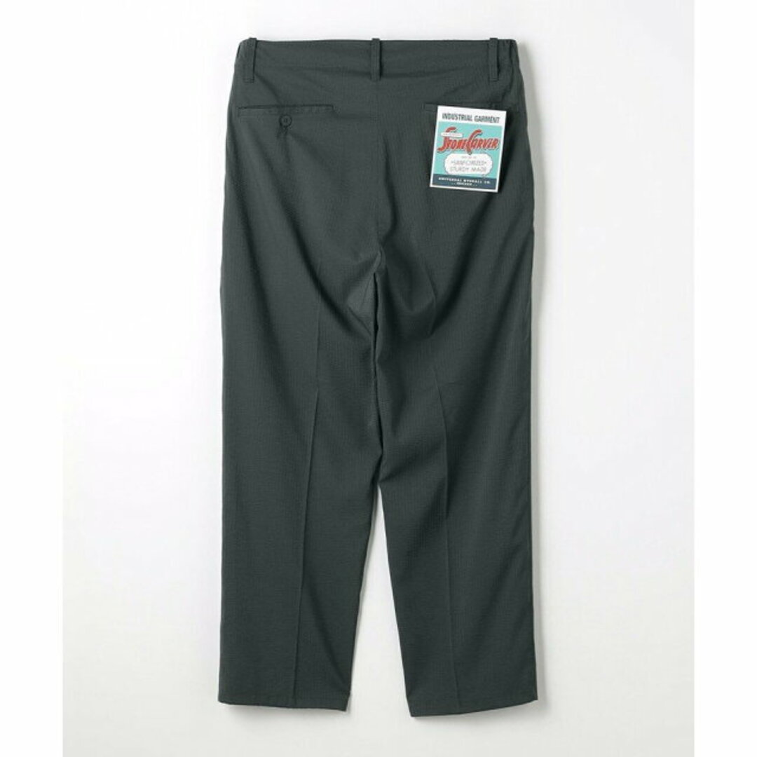 UNITED ARROWS green label relaxing(ユナイテッドアローズグリーンレーベルリラクシング)の【DK.GRAY】【S】【別注】<UNIVERSAL OVERALL>GLR シアサッカー 1プリーツ パンツ メンズのパンツ(その他)の商品写真