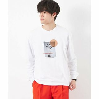 ユナイテッドアローズグリーンレーベルリラクシング(UNITED ARROWS green label relaxing)の【その他2】<Phospho Graphica>グラフィック ロングスリーブ Tシャツ(Tシャツ/カットソー(半袖/袖なし))