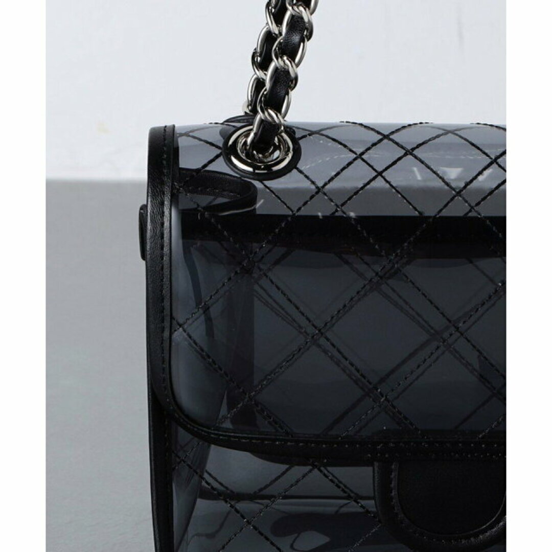 UNITED ARROWS(ユナイテッドアローズ)の【BLACK】クリア ショルダーバッグ レディースのバッグ(ショルダーバッグ)の商品写真
