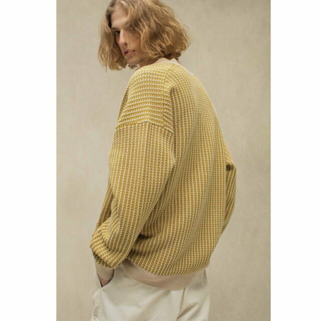 BEAUTY&YOUTH UNITED ARROWS(ビューティアンドユースユナイテッドアローズ)の【MUSTARD】<monkey time> CTN RTR/JQD V/CARDIGAN/カーディガン メンズのトップス(カーディガン)の商品写真