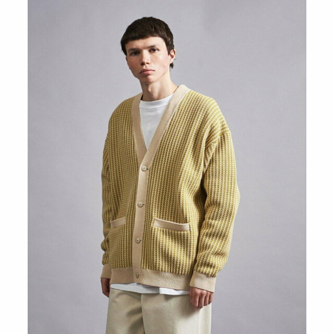 BEAUTY&YOUTH UNITED ARROWS(ビューティアンドユースユナイテッドアローズ)の【MUSTARD】<monkey time> CTN RTR/JQD V/CARDIGAN/カーディガン メンズのトップス(カーディガン)の商品写真