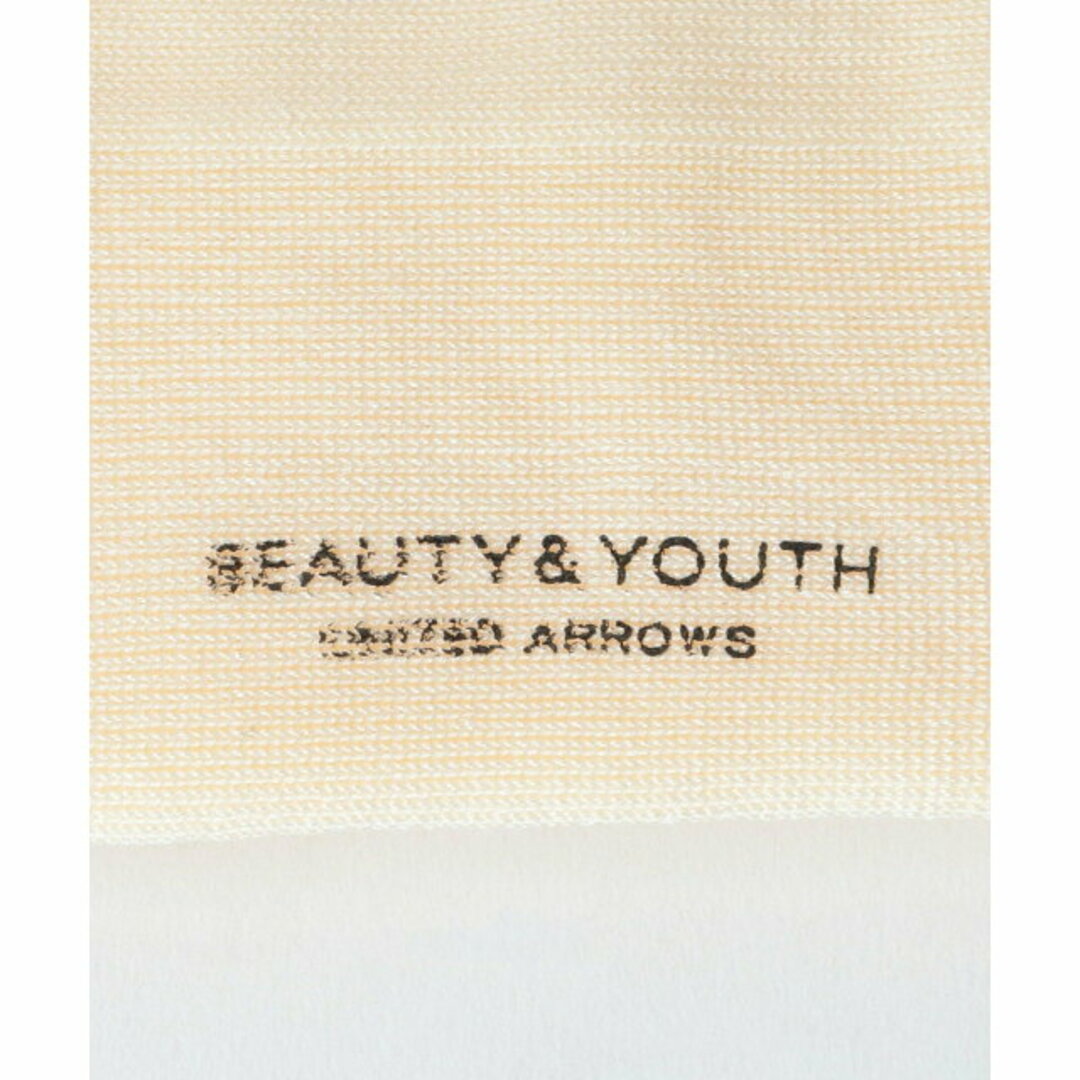 BEAUTY&YOUTH UNITED ARROWS(ビューティアンドユースユナイテッドアローズ)の【NATURAL】シルケット パイル クルー ソックス メンズのレッグウェア(ソックス)の商品写真