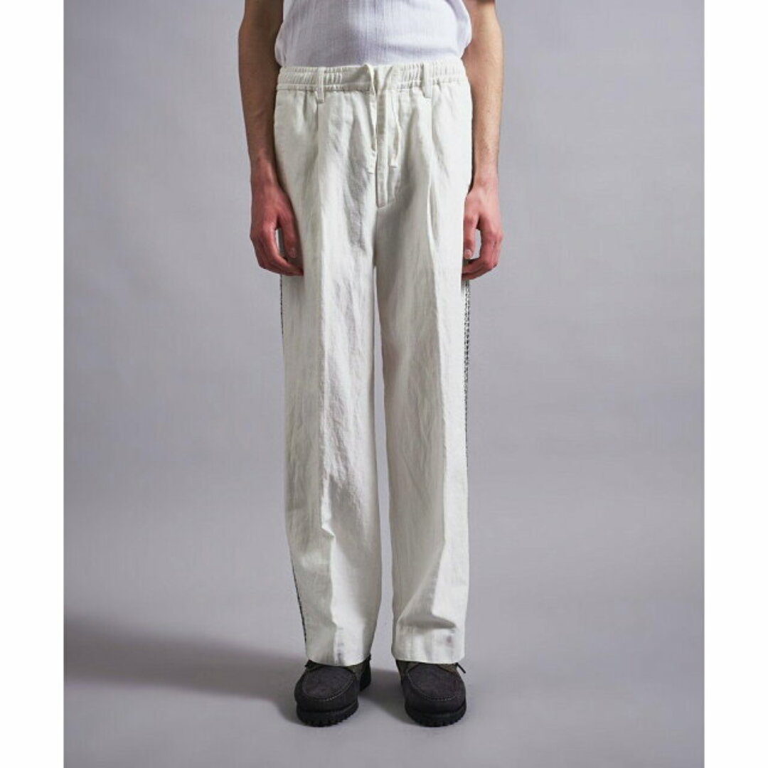 BEAUTY&YOUTH UNITED ARROWS(ビューティアンドユースユナイテッドアローズ)の【OFF WHITE】<monkey time> CL CHINO SIDE EMBROIDERY EASY PANTS/パンツ メンズのパンツ(チノパン)の商品写真