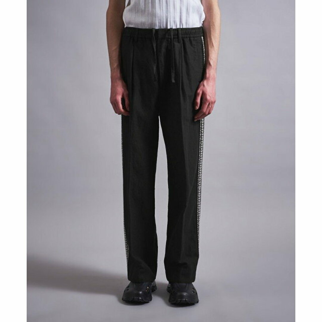 BEAUTY&YOUTH UNITED ARROWS(ビューティアンドユースユナイテッドアローズ)の【BLACK】【S】<monkey time> CL CHINO SIDE EMBROIDERY EASY PANTS/パンツ メンズのパンツ(チノパン)の商品写真