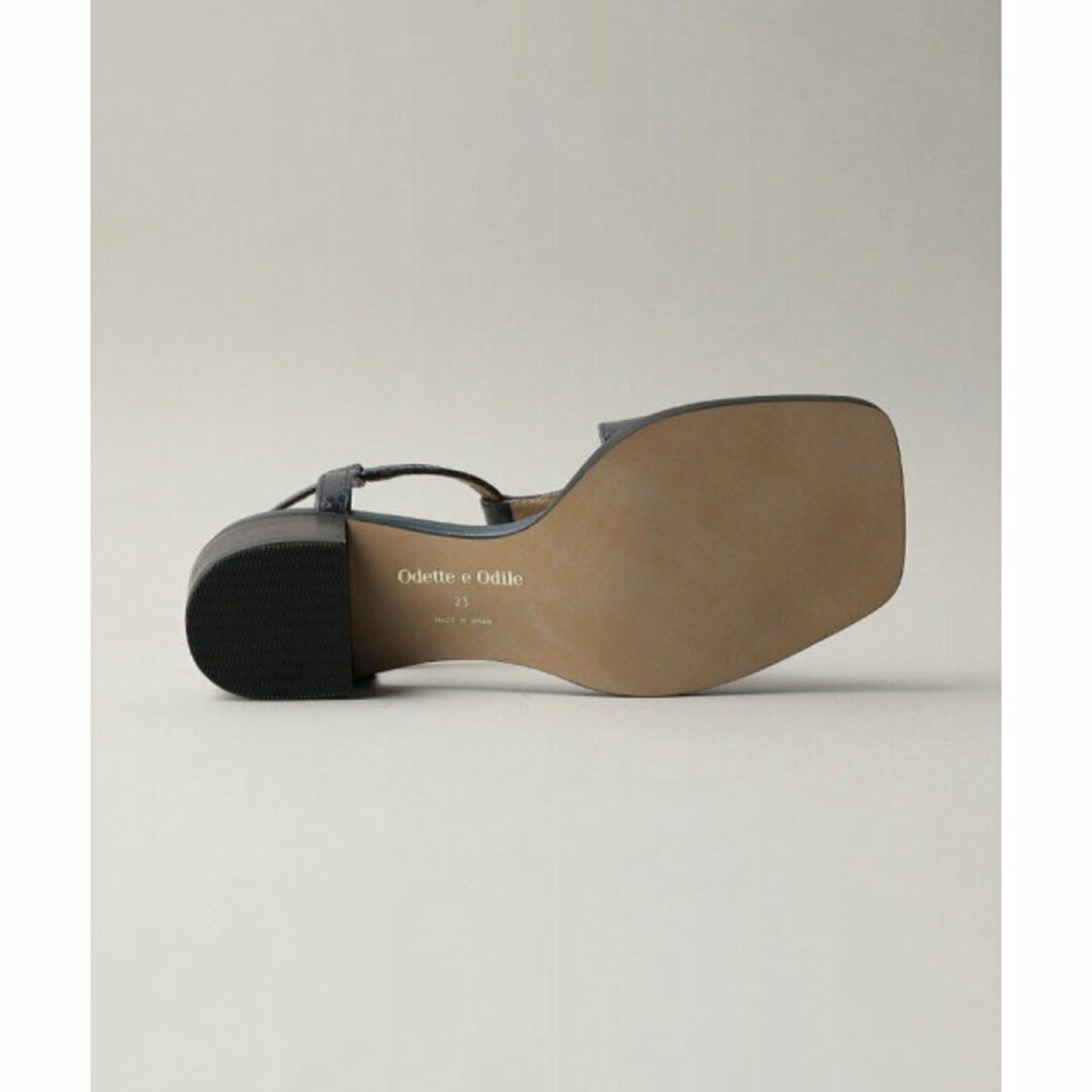 Odette e Odile(オデットエオディール)の【DK.GRAY】Tストラップ サンダル45↓ レディースの靴/シューズ(サンダル)の商品写真