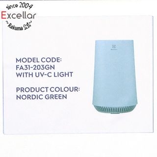 エレクトロラックス(Electrolux)のElectrolux　空気清浄機 Flow A3 UV　FA31-203GN　ノルディックグリーン(空気清浄器)