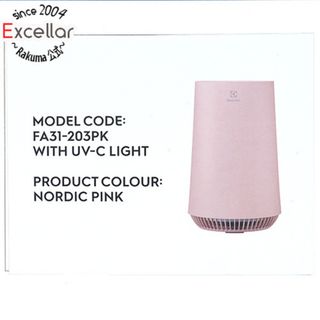 エレクトロラックス(Electrolux)のElectrolux　空気清浄機 Flow A3 UV　FA31-203PK　ノルディックピンク(空気清浄器)